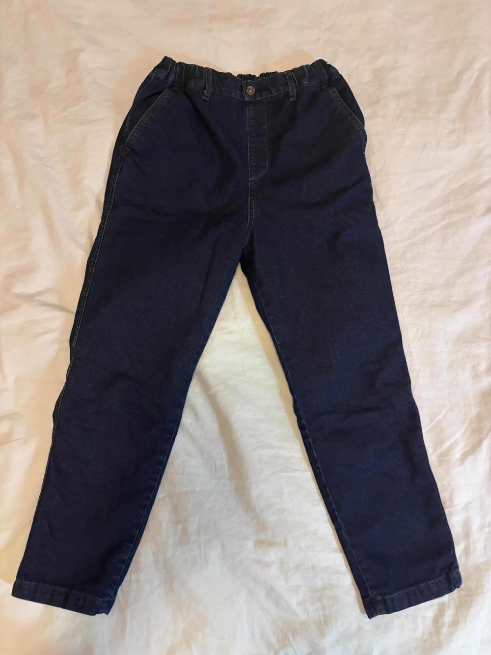 Dark Uniqlo Fleece Jeans